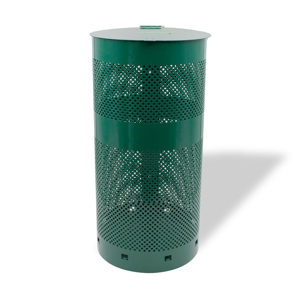 Aluminum Outdoor Trash Can