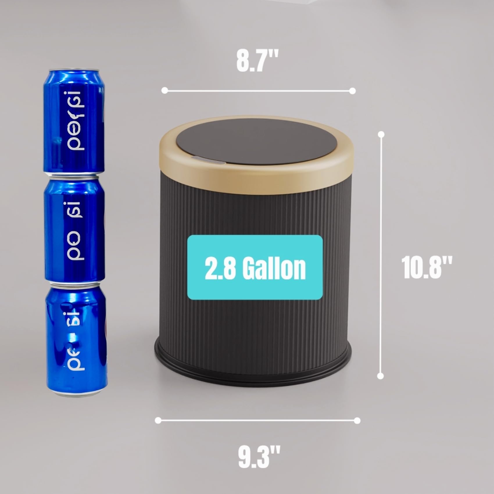 Bathroom Trash Can Automatic Touchless