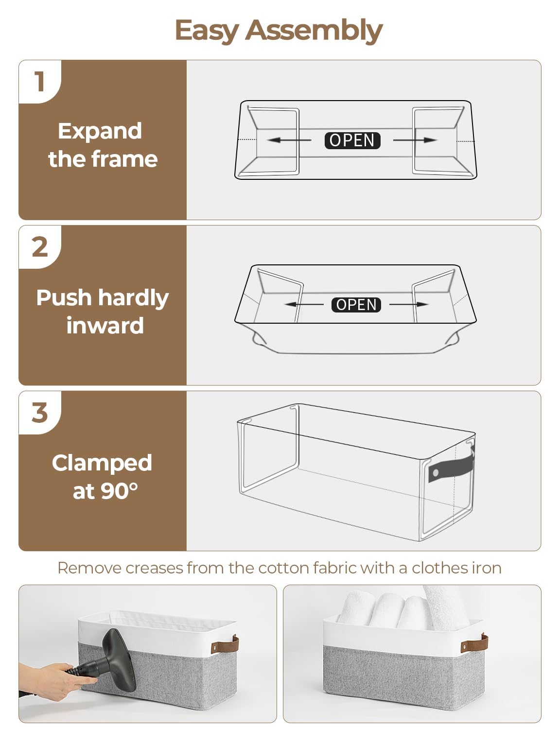 Narrow Storage Bins (2 Count)
