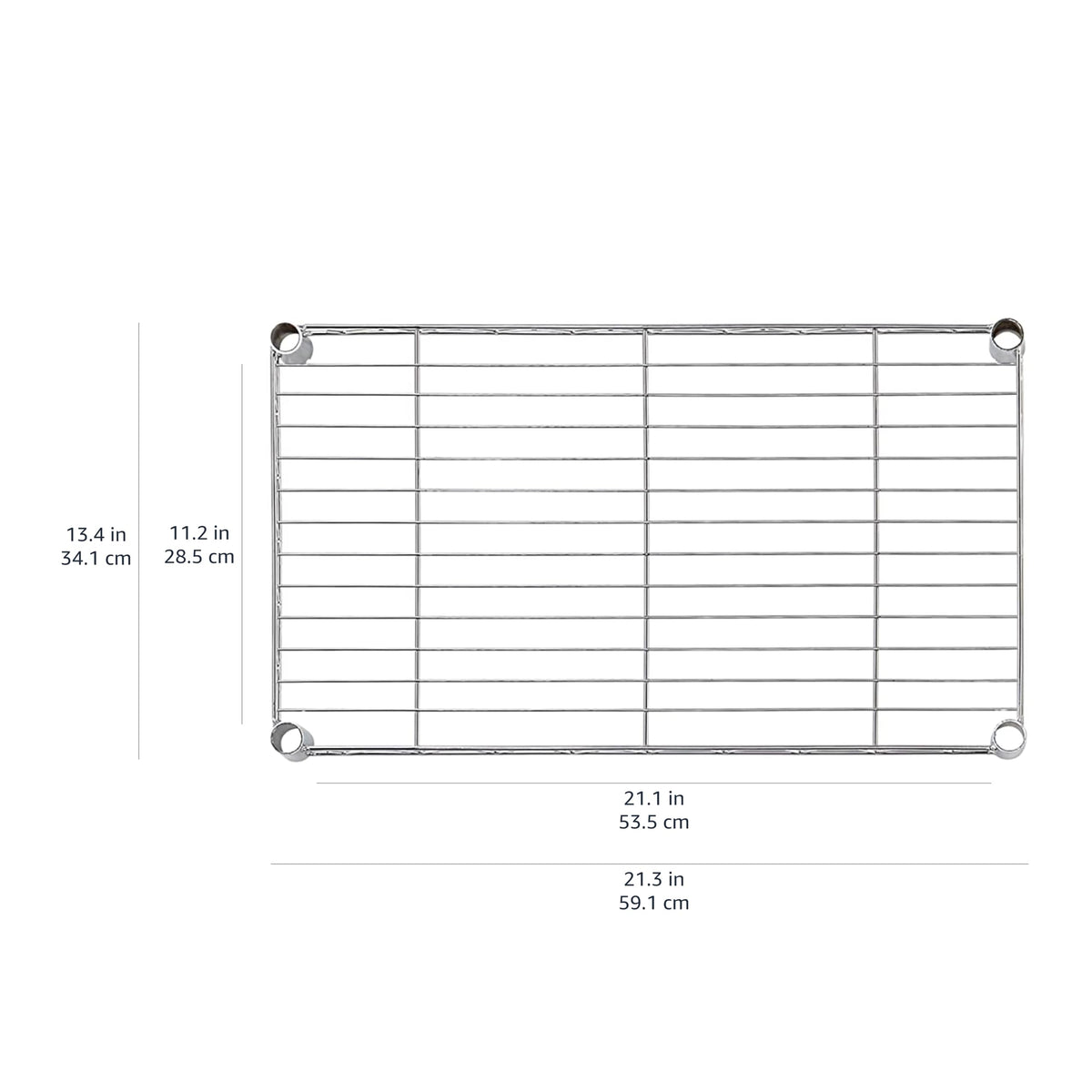 5 Shelf Adjustable Storage Shelving Unit for Garage