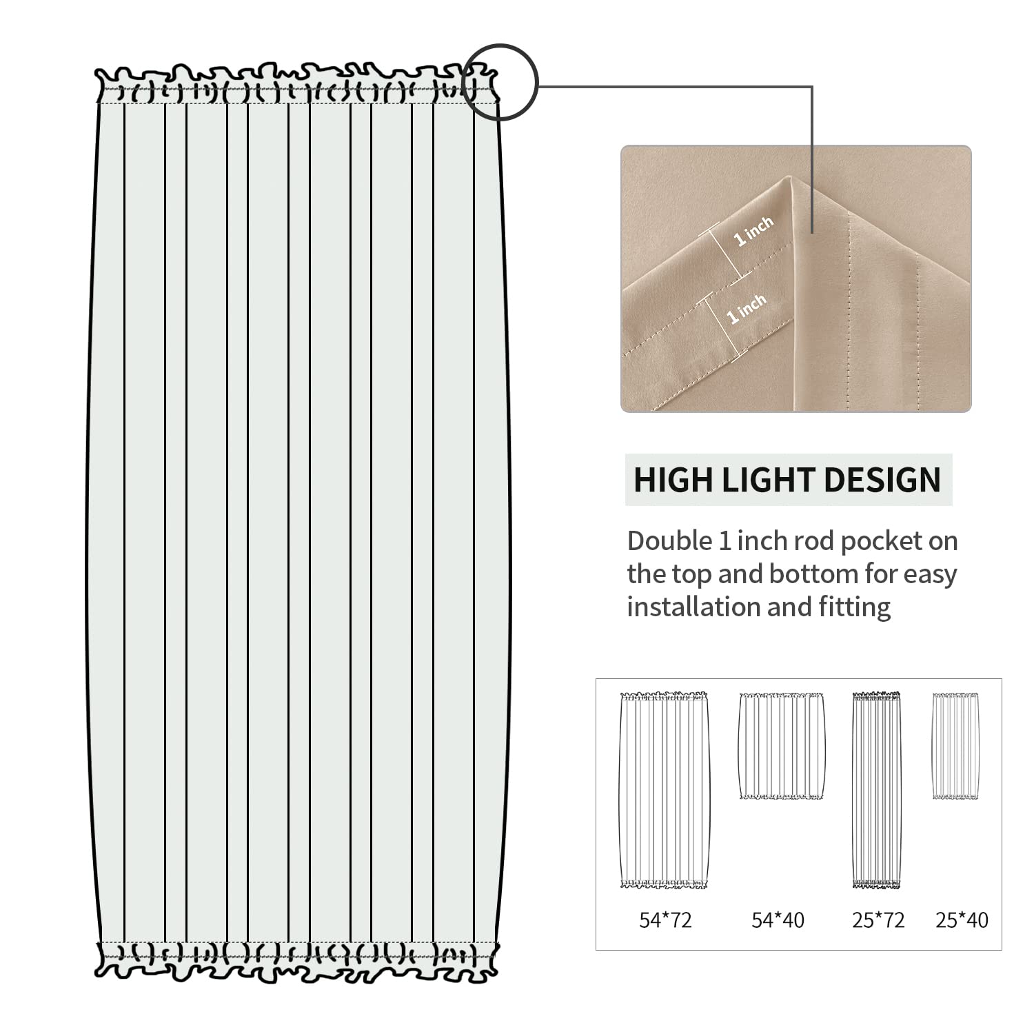 French Door Curtains