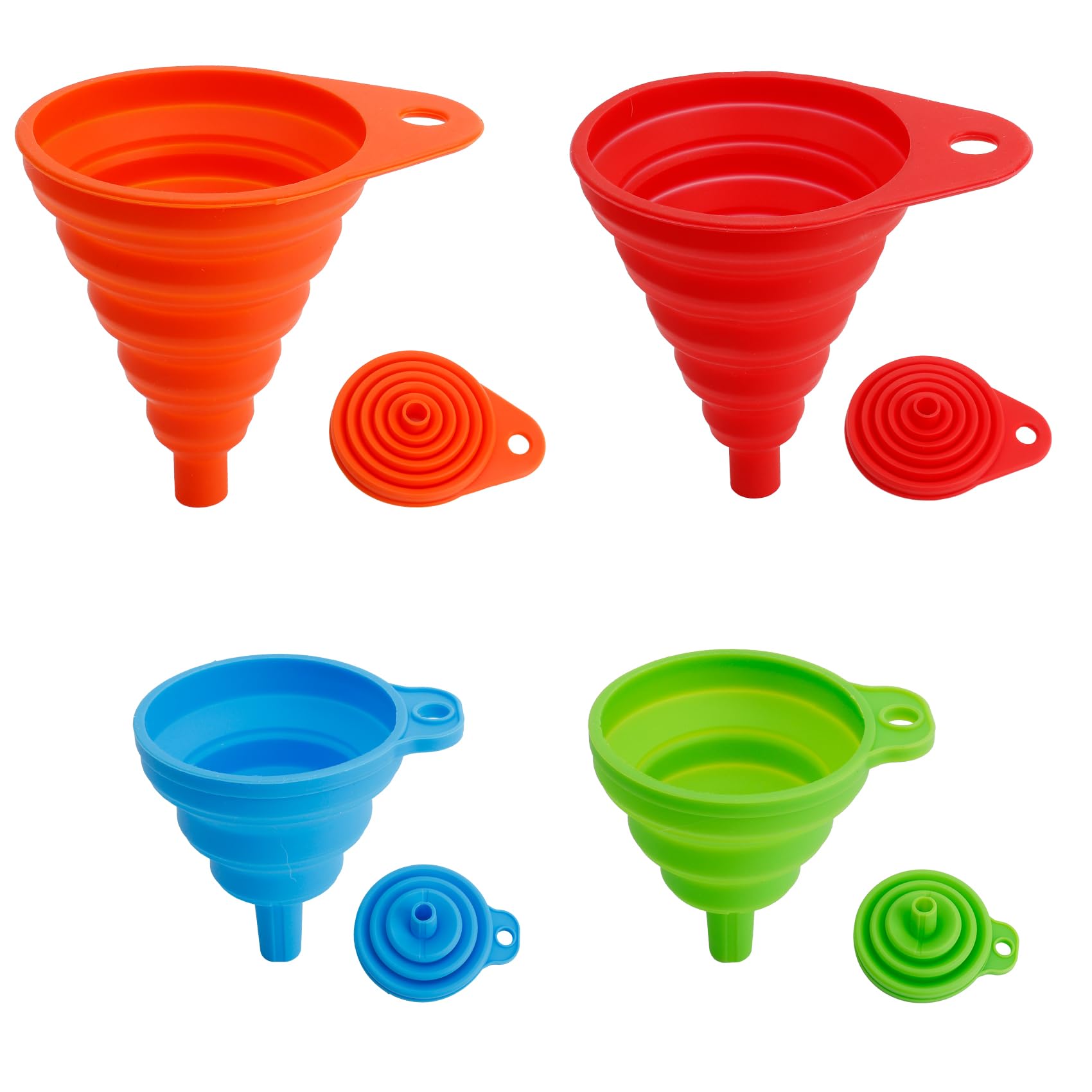 Kitchen Funnel Set of 4 (4 Count)