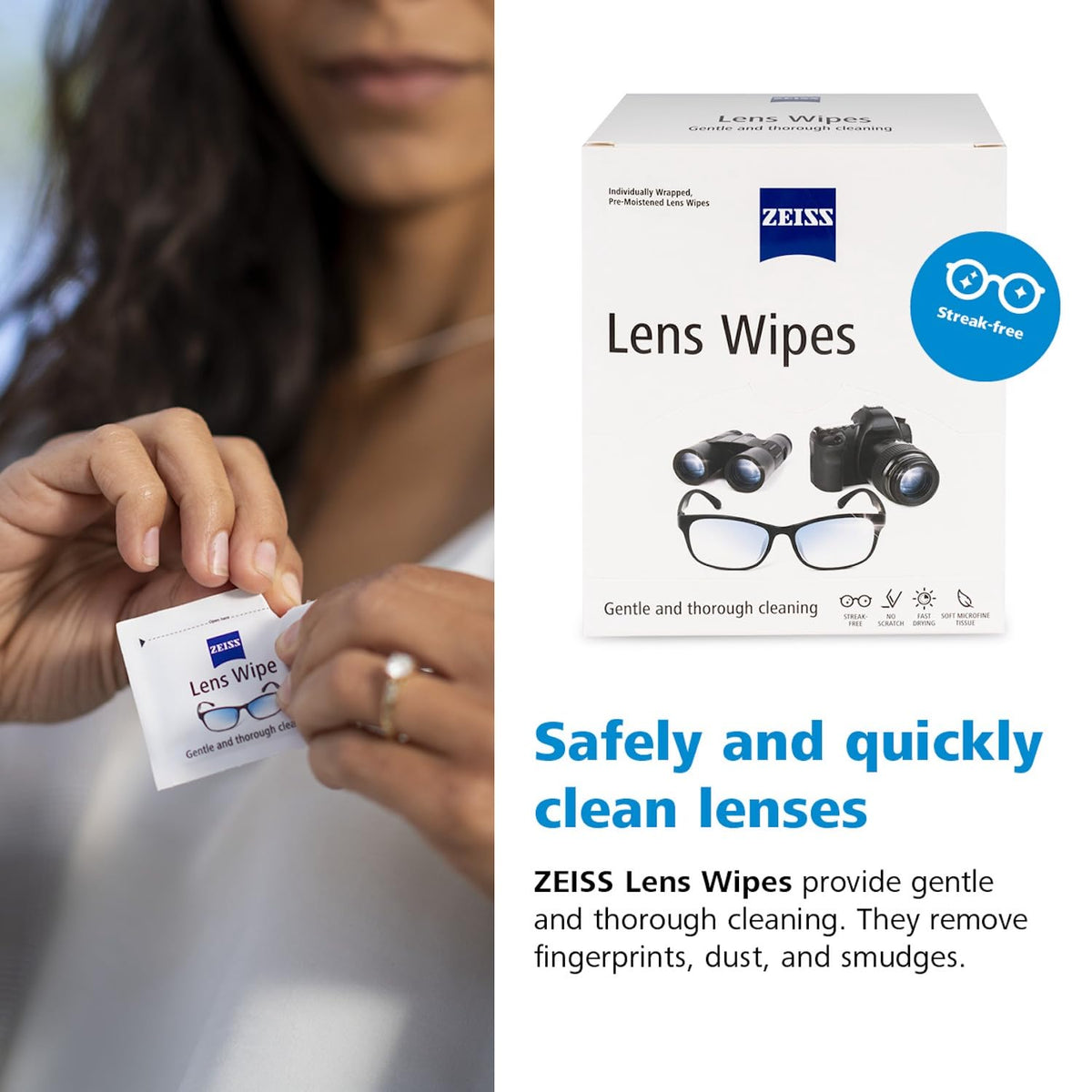 Pre Moistened Lens Cleaning Wipes (600 Count) - ModHome Supplies