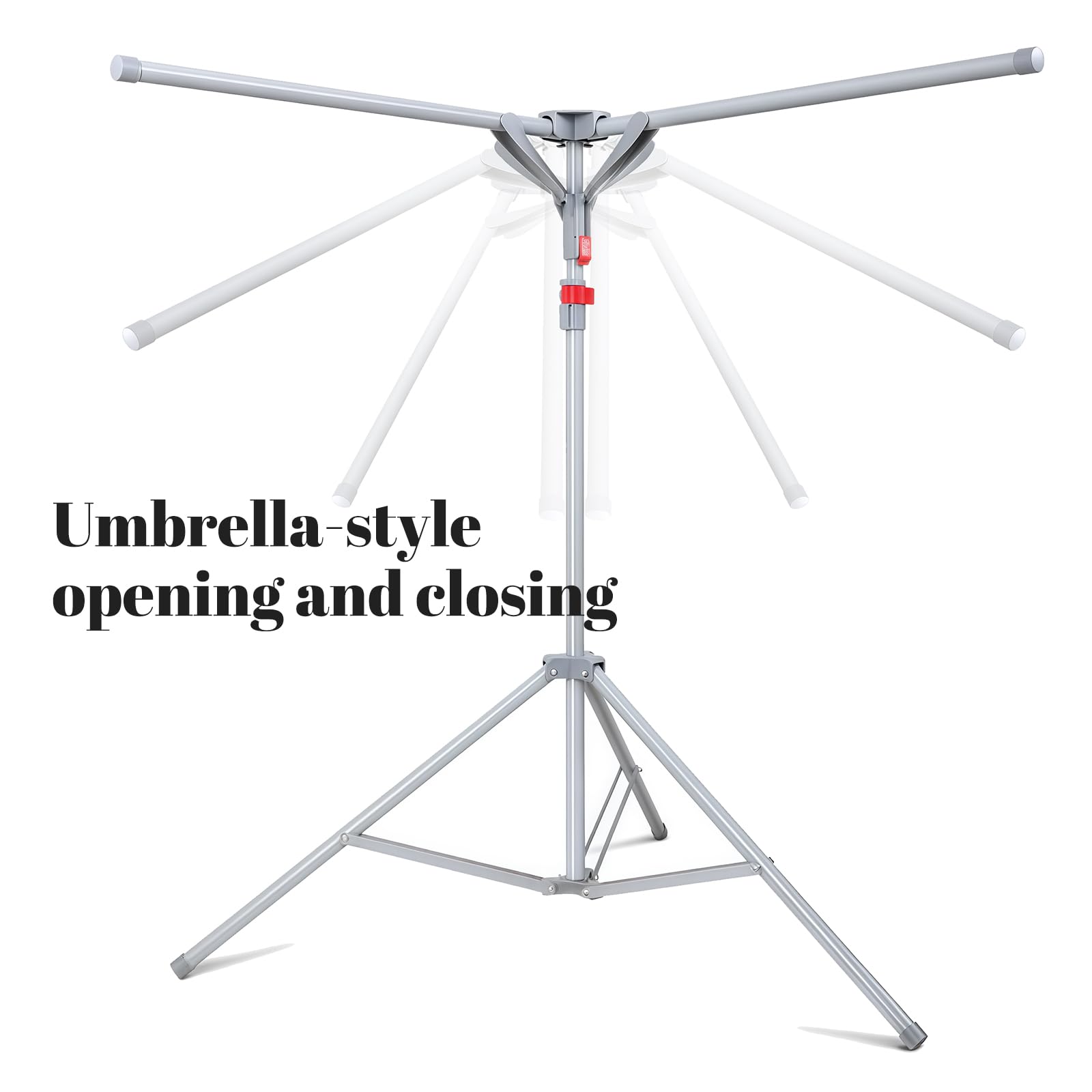 Clothes Drying Rack Foldable & Collapsible Drying Racks Large Capacity Space Saving Indoor Drying Rack for Bedroom