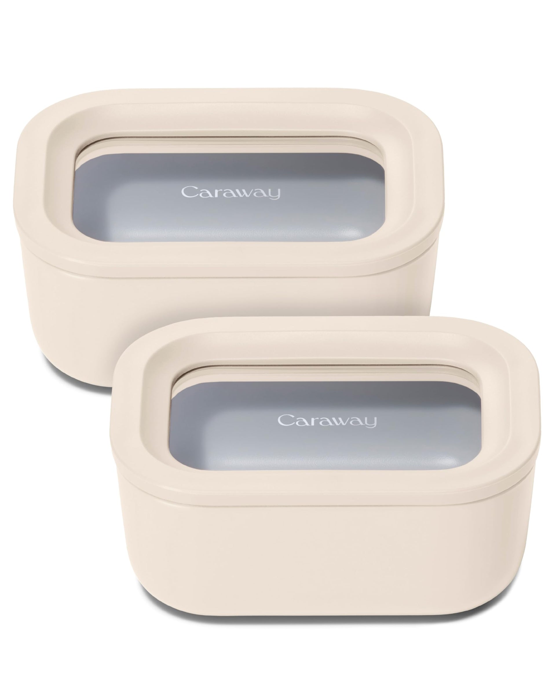 2 Piece Glass Food Storage Container Set (2 Count)