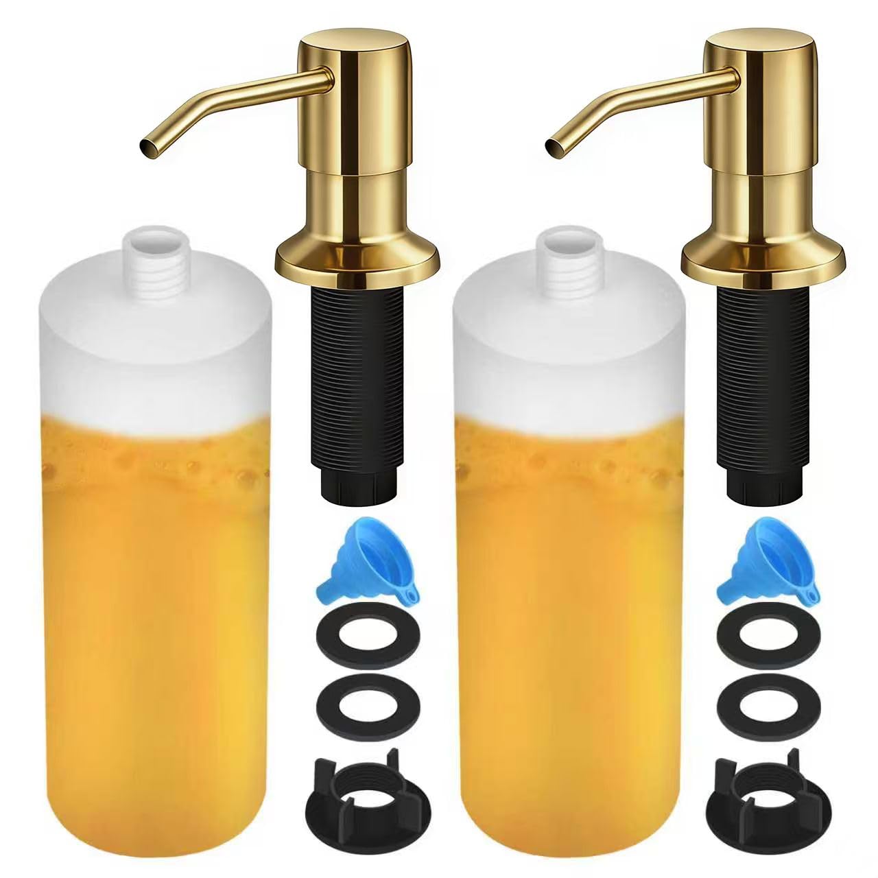 Soap Dispenser for Kitchen Sink (2 Count)
