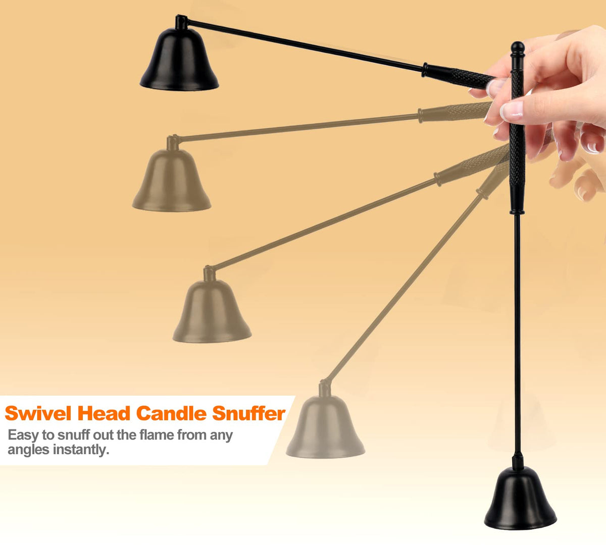 Candle Snuffer Black