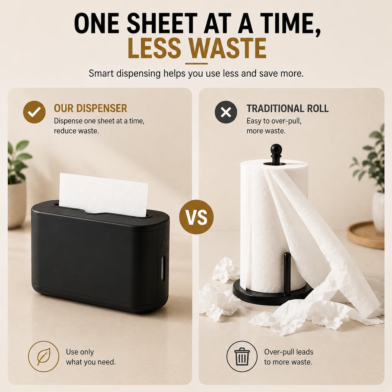 Multifold Paper Towel Dispenser Countertop