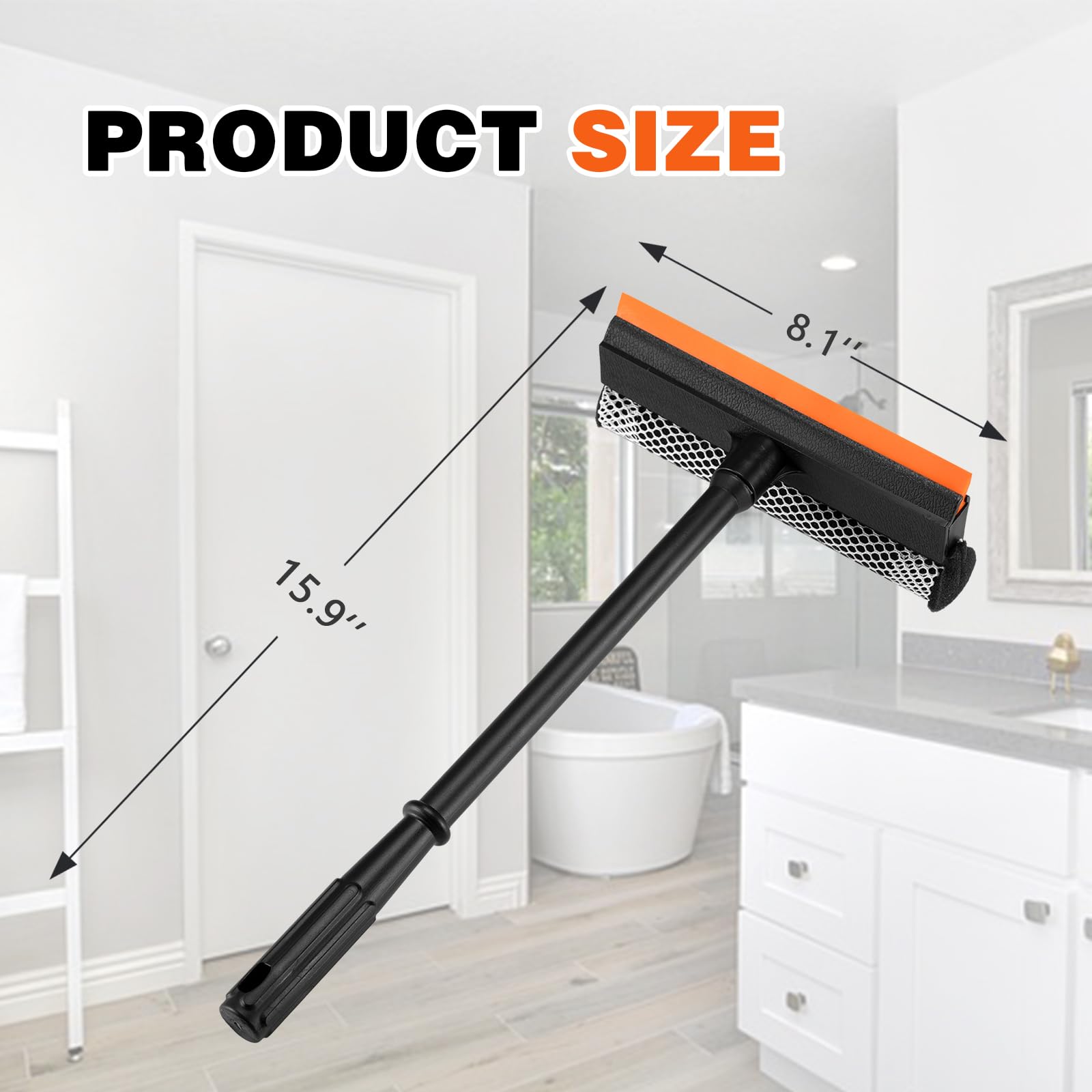 2 in1 Window Squeegee for Car