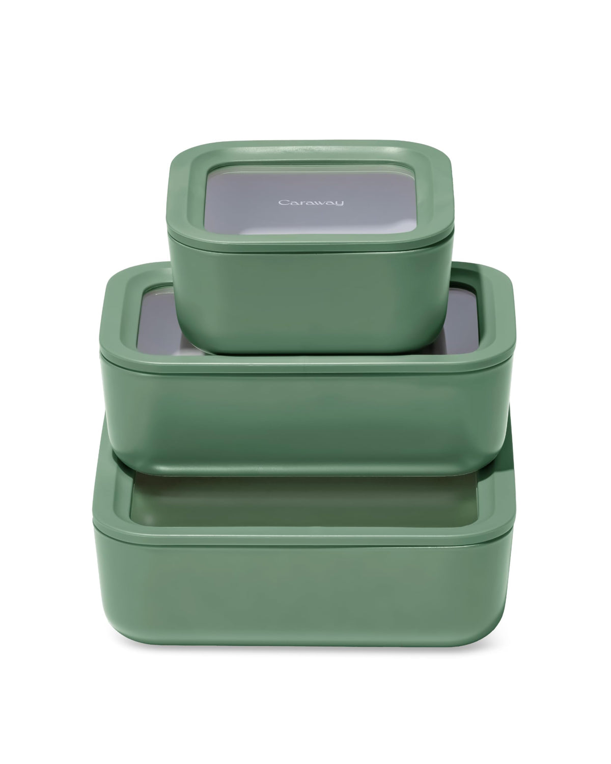 3 Piece Glass Food Storage Container Set (3 Count)