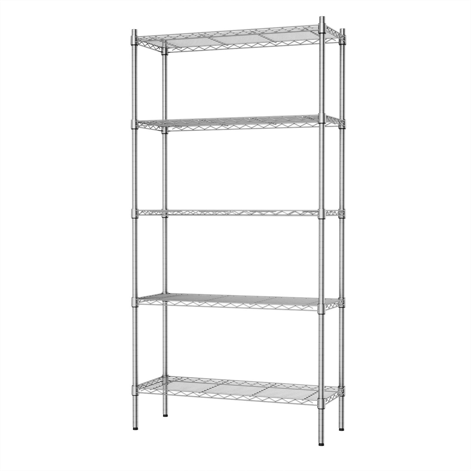 5 Tier Heavy Duty Wire Shelving