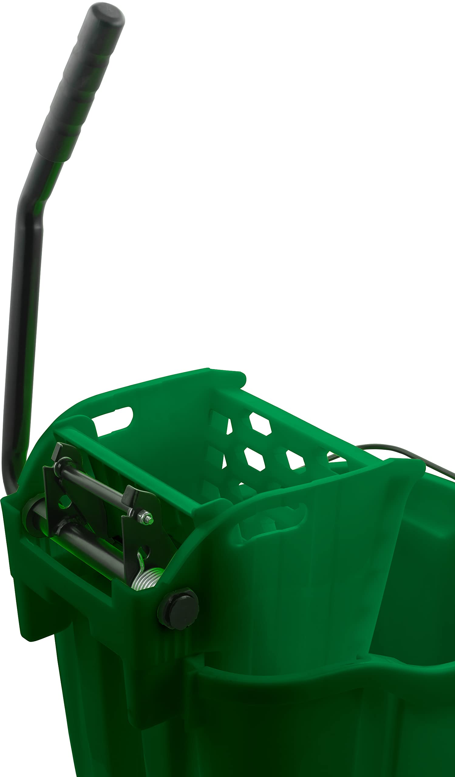 Carlisle FoodService Products Omnifit Mop Bucket with Side Press Wringer for Floor Cleaning