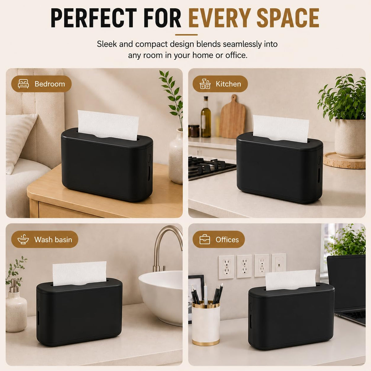 Multifold Paper Towel Dispenser Countertop