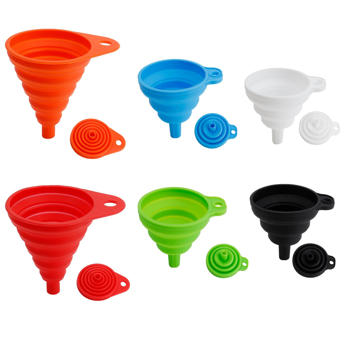 Kitchen Funnel Set of 6