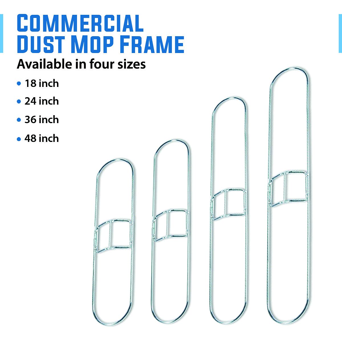 Commercial Dust Mop Frame 36Inch (12 Count) - ModHome Supplies