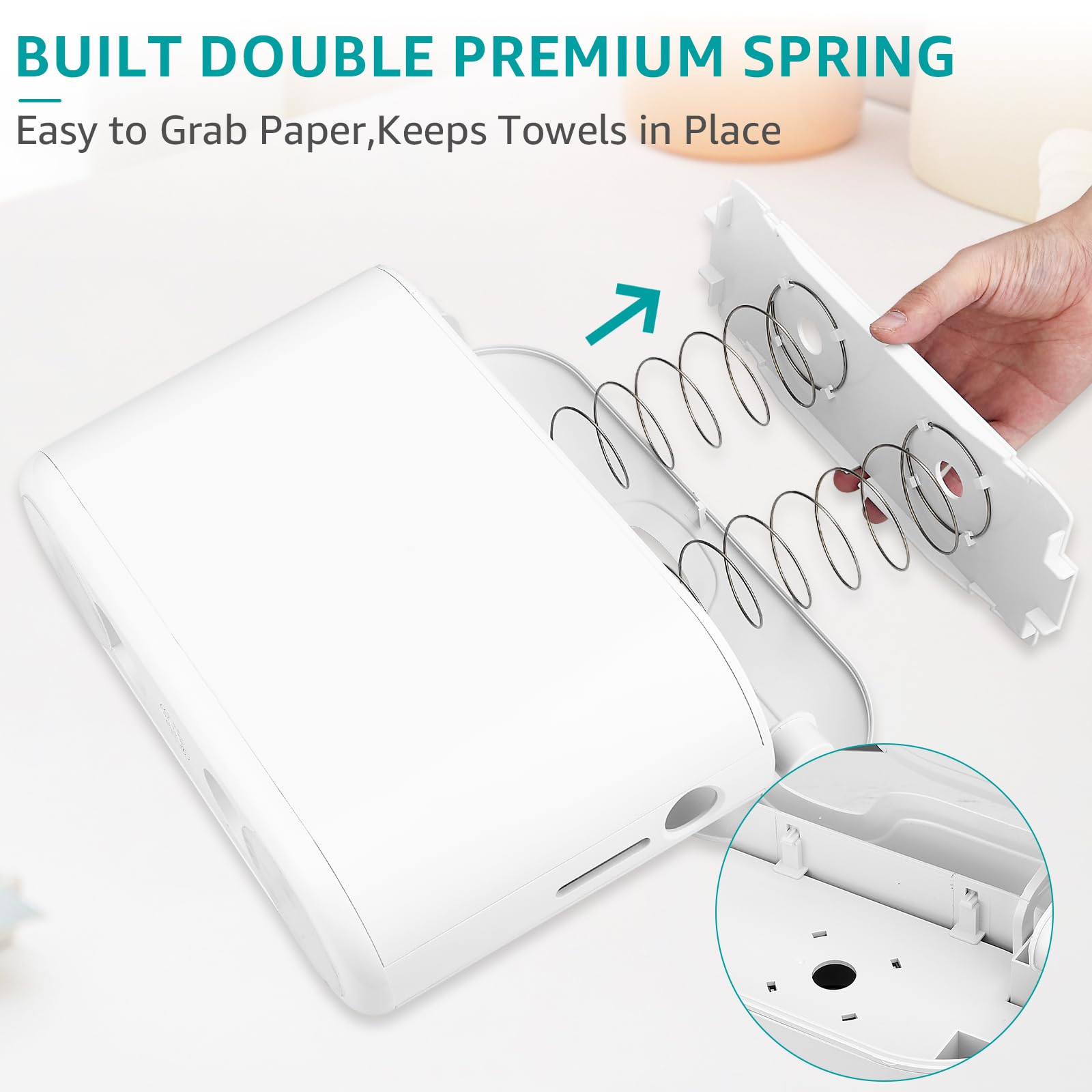 Paper Towel Holder Dispenser Countertop Commercial