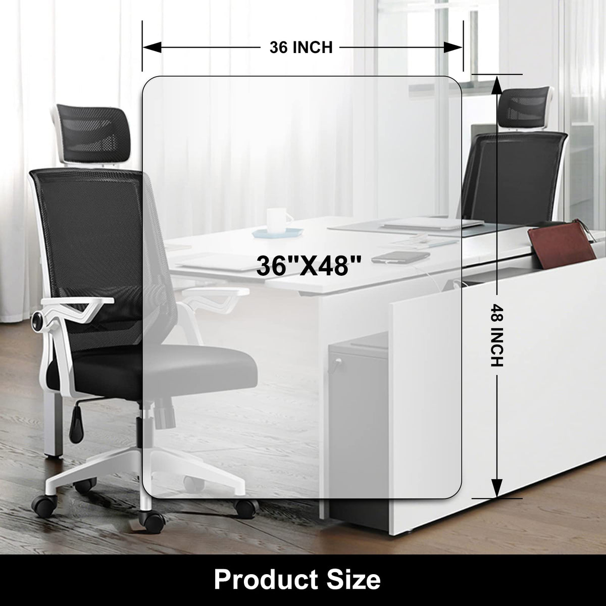 Office Chair Mat for Hardwood Floor