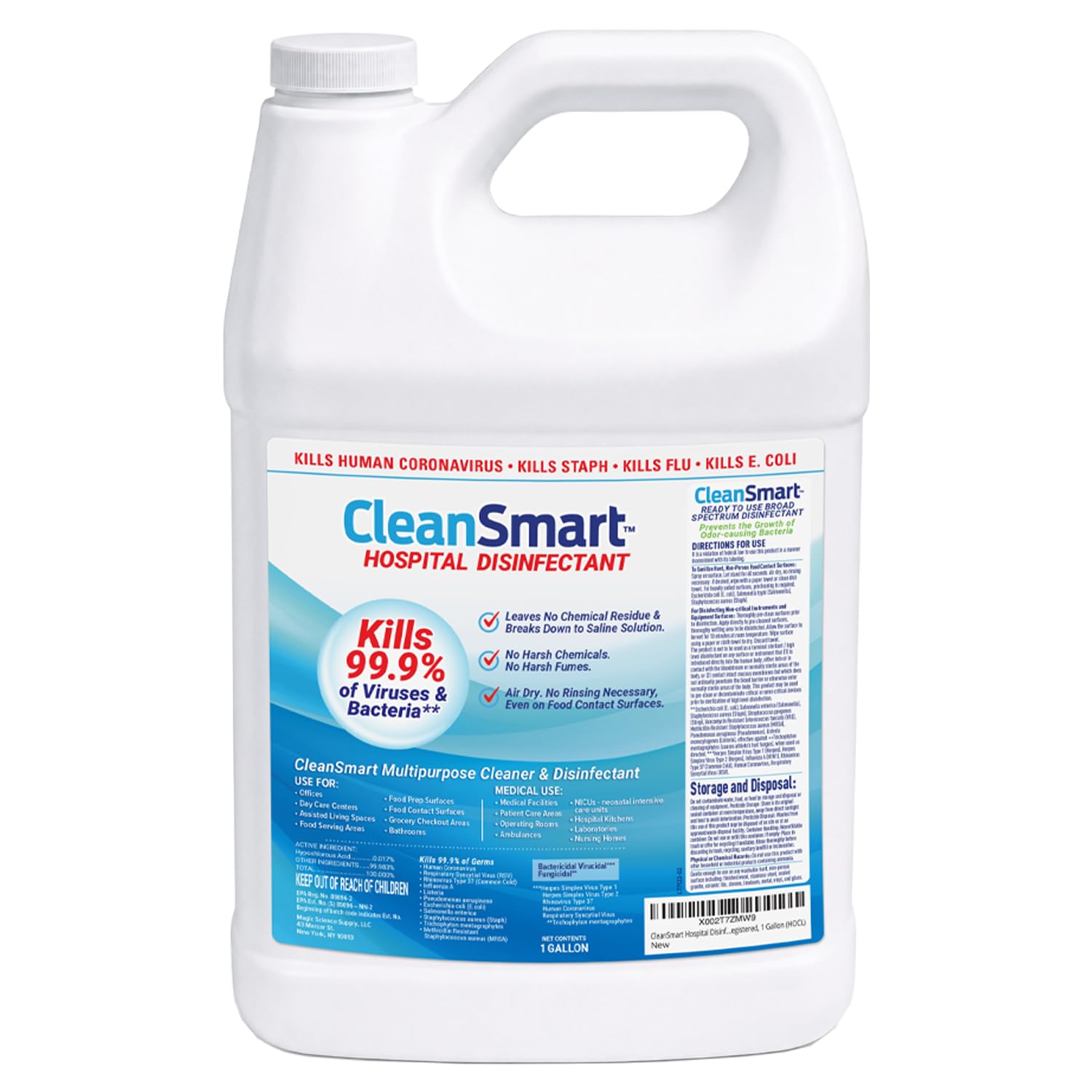 Hospital Disinfectant (512 Fl Oz) - ModHome Supplies