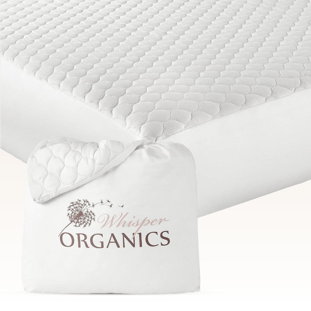 100% Cotton Organic Mattress Pad