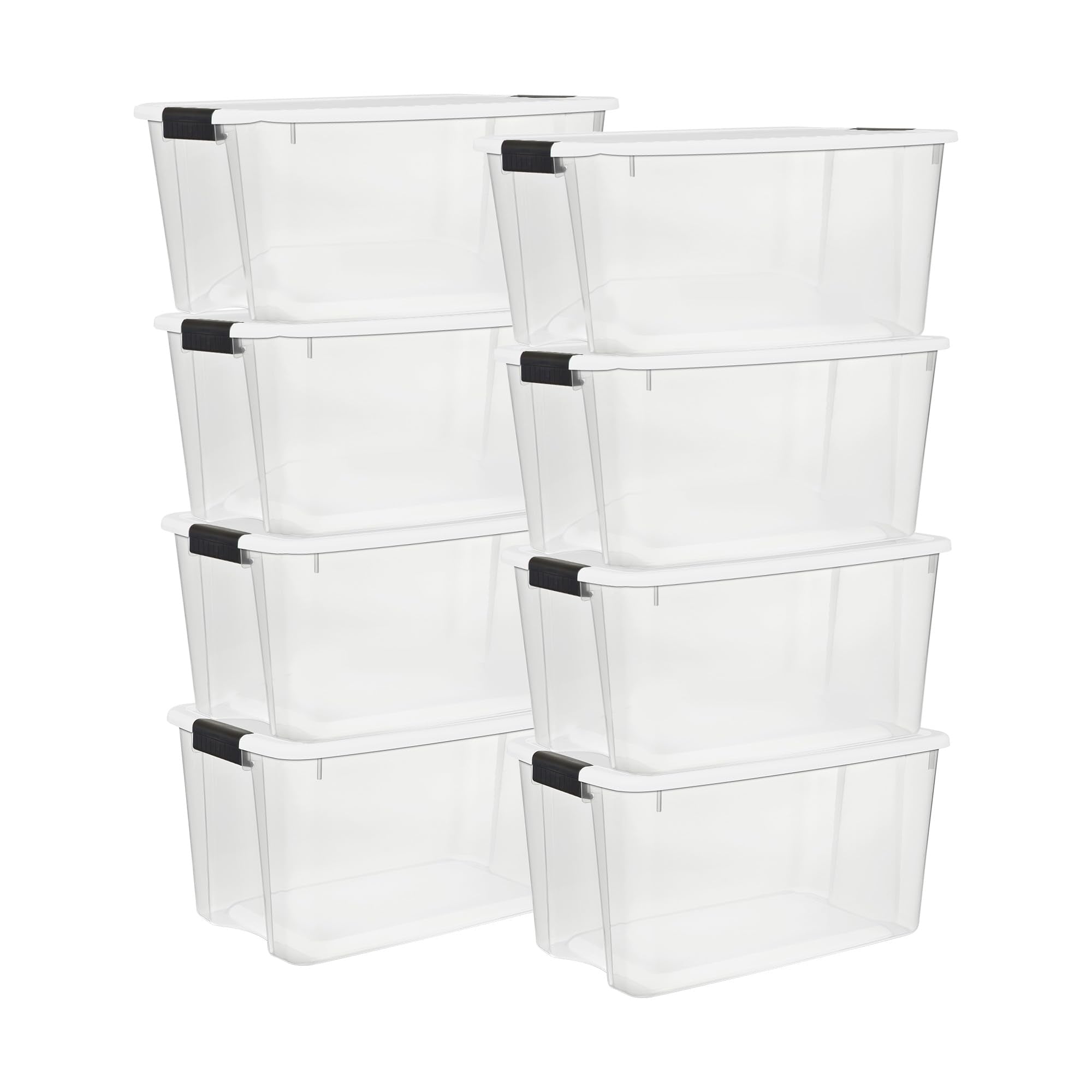 8 Pack 70 Quart Ultra Latch Box (8 Count)