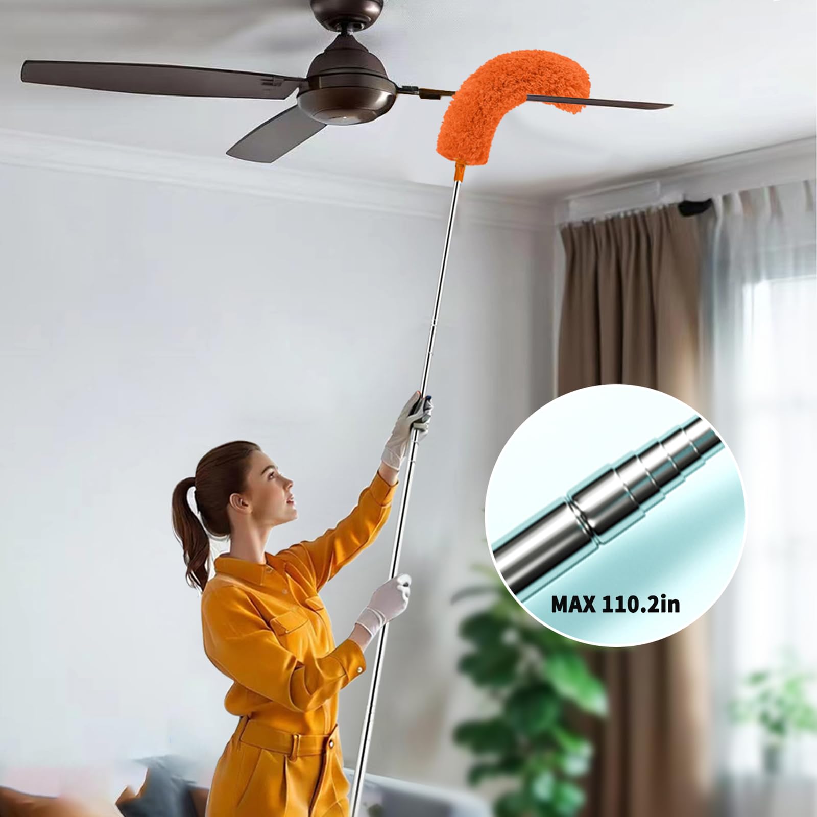Cobweb Duster with Extension Pole
