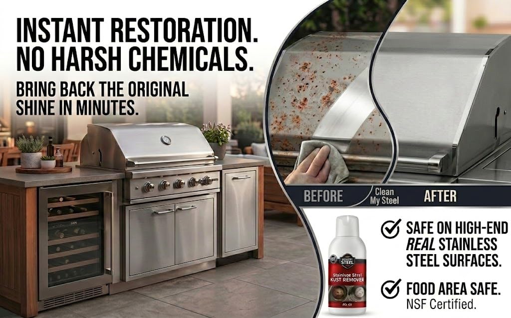 Stainless Steel Rust Remover Cream (4 Fl Oz)