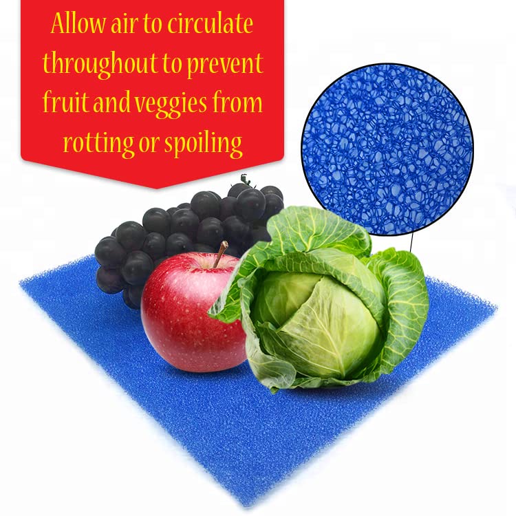 Fruit & Veggie Life Extender Liner for Fridge Refrigerator Drawers (5 Sq Ft)