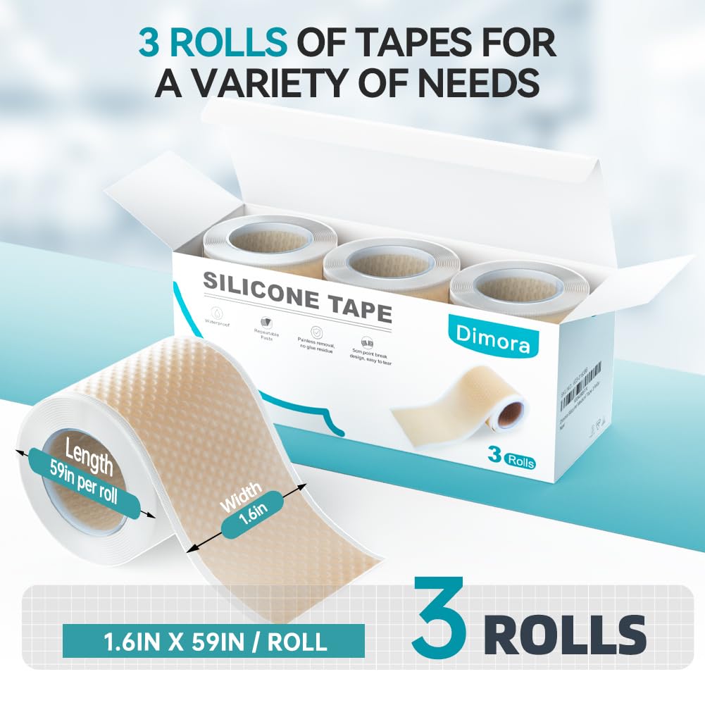 Silicone Tape 3 Rolls (3 Count)