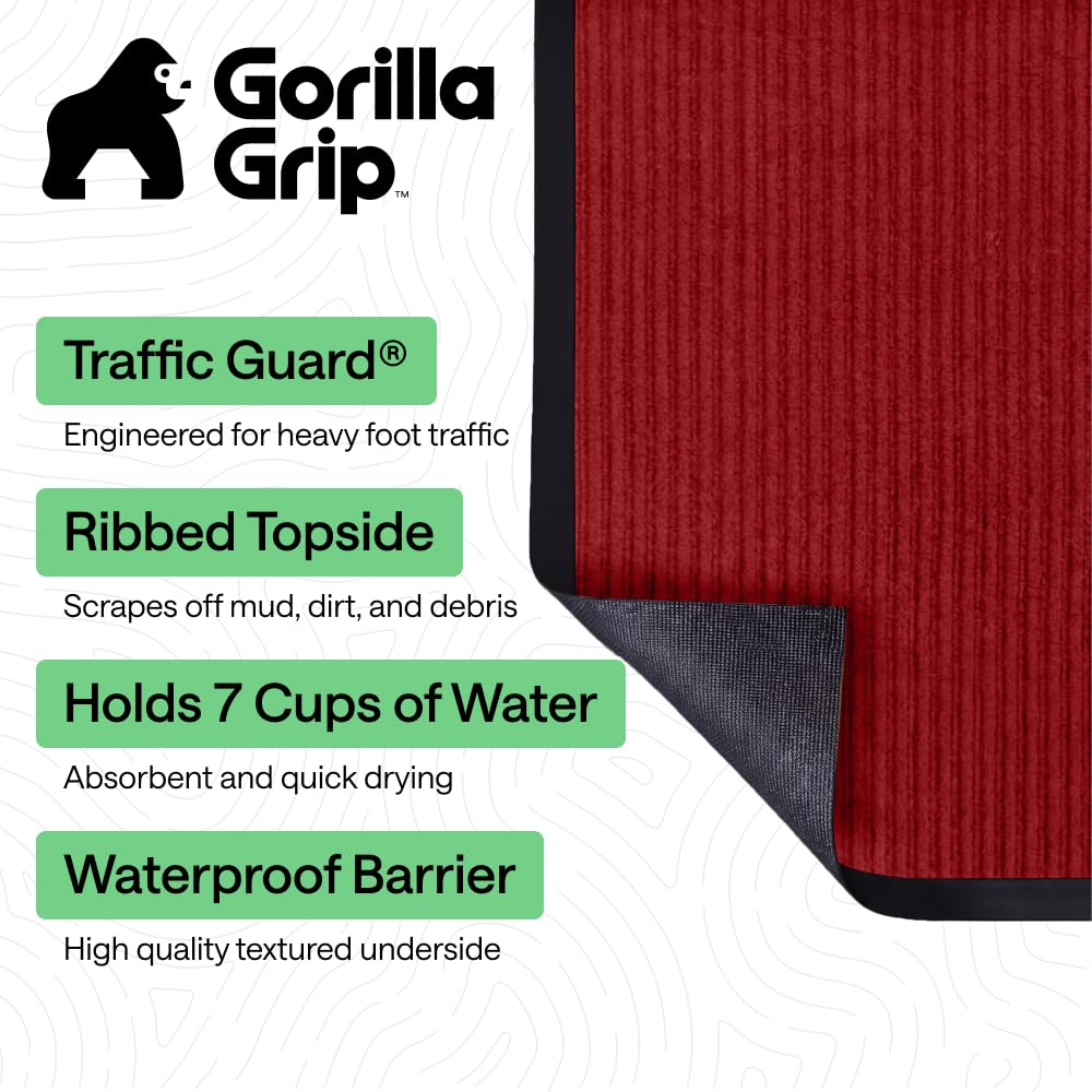 Waterproof Traffic Guard Door Mat (11.67 Sq Ft)