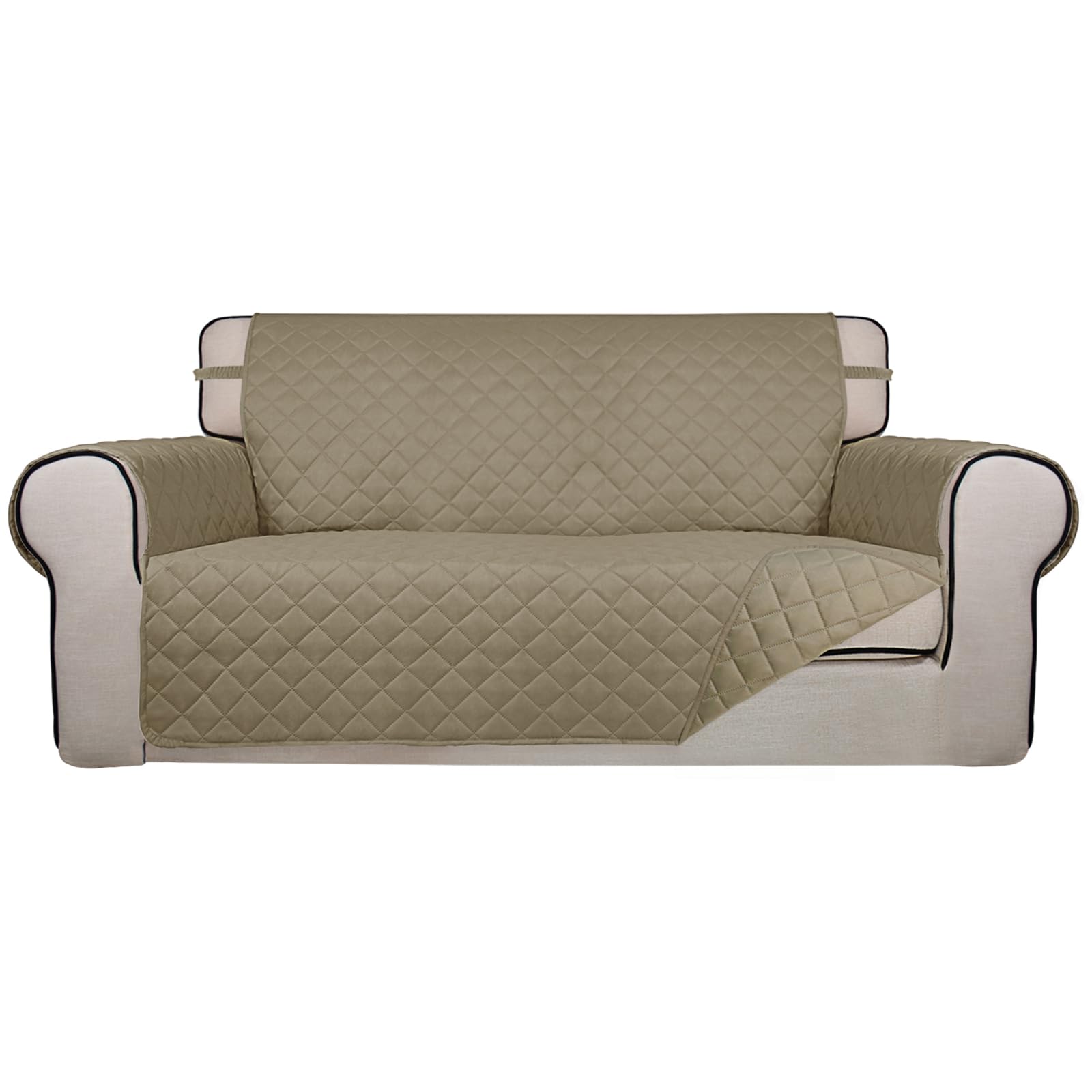 Reversible Quilted Couch Covers for Dogs Loveseat Sofa Cover 54"