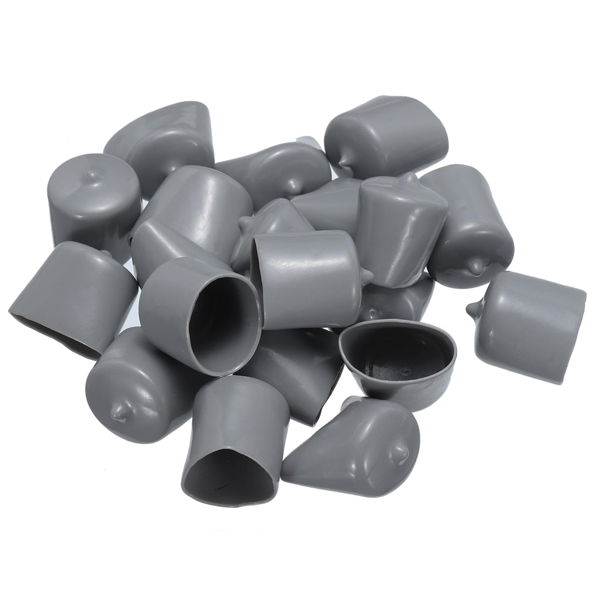 20pcs Rubber End Caps 25mm