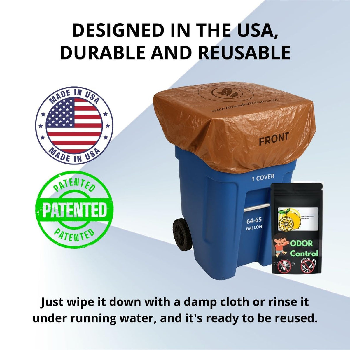 Outdoor Trash Can Lid Cover