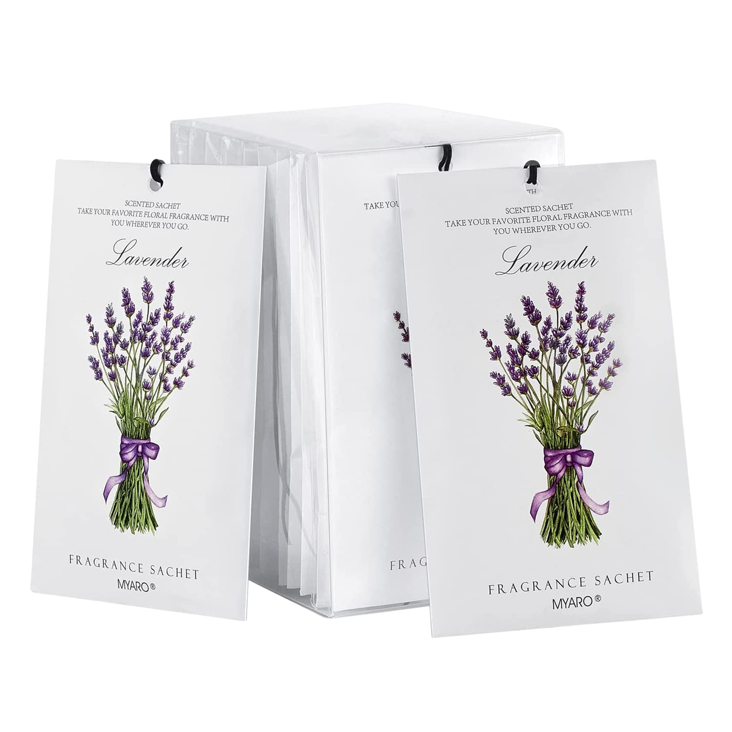 12 Pack Lavender Scented Sachets (12 Count)