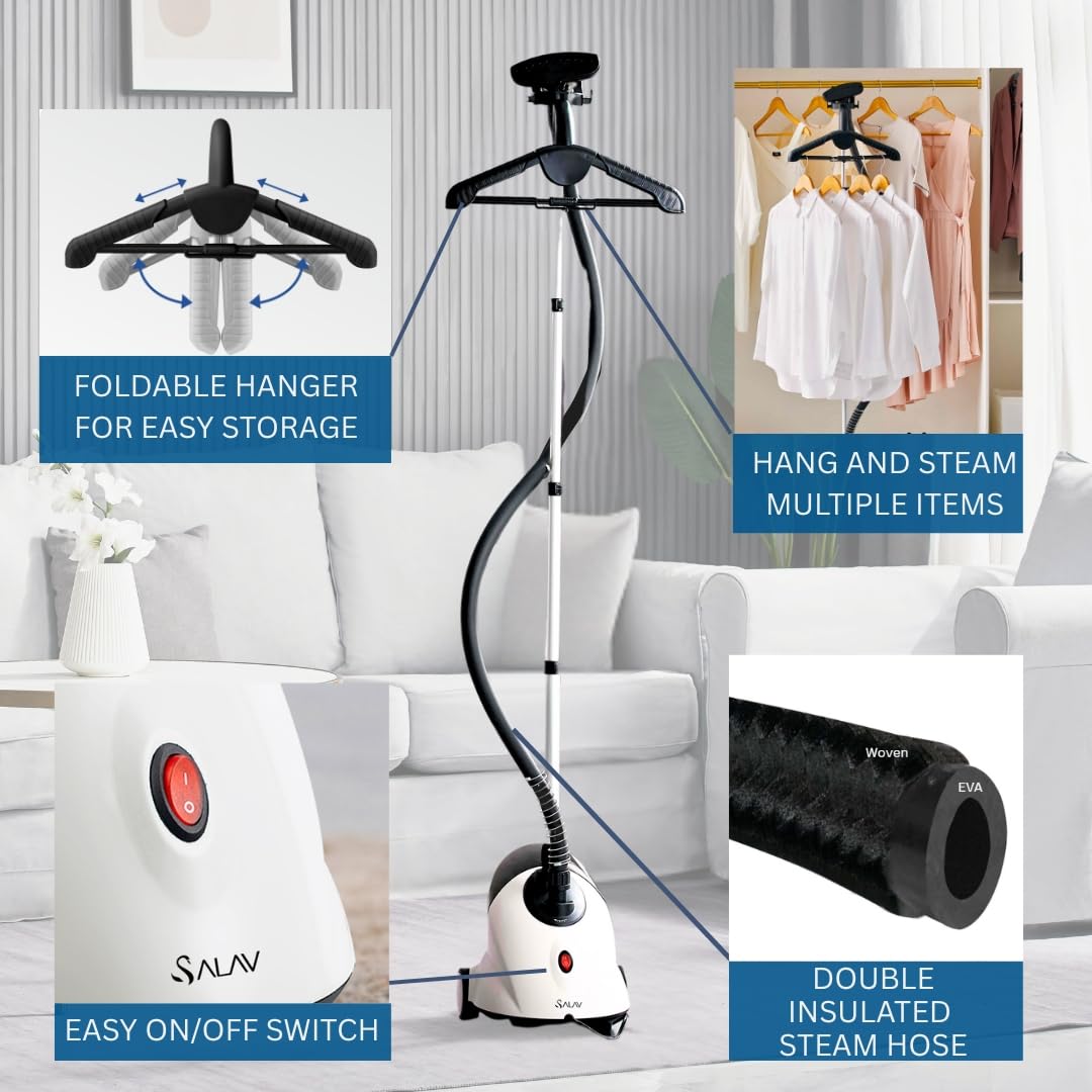 GS18 DJ Standing Garment Steamer with Smart Auto