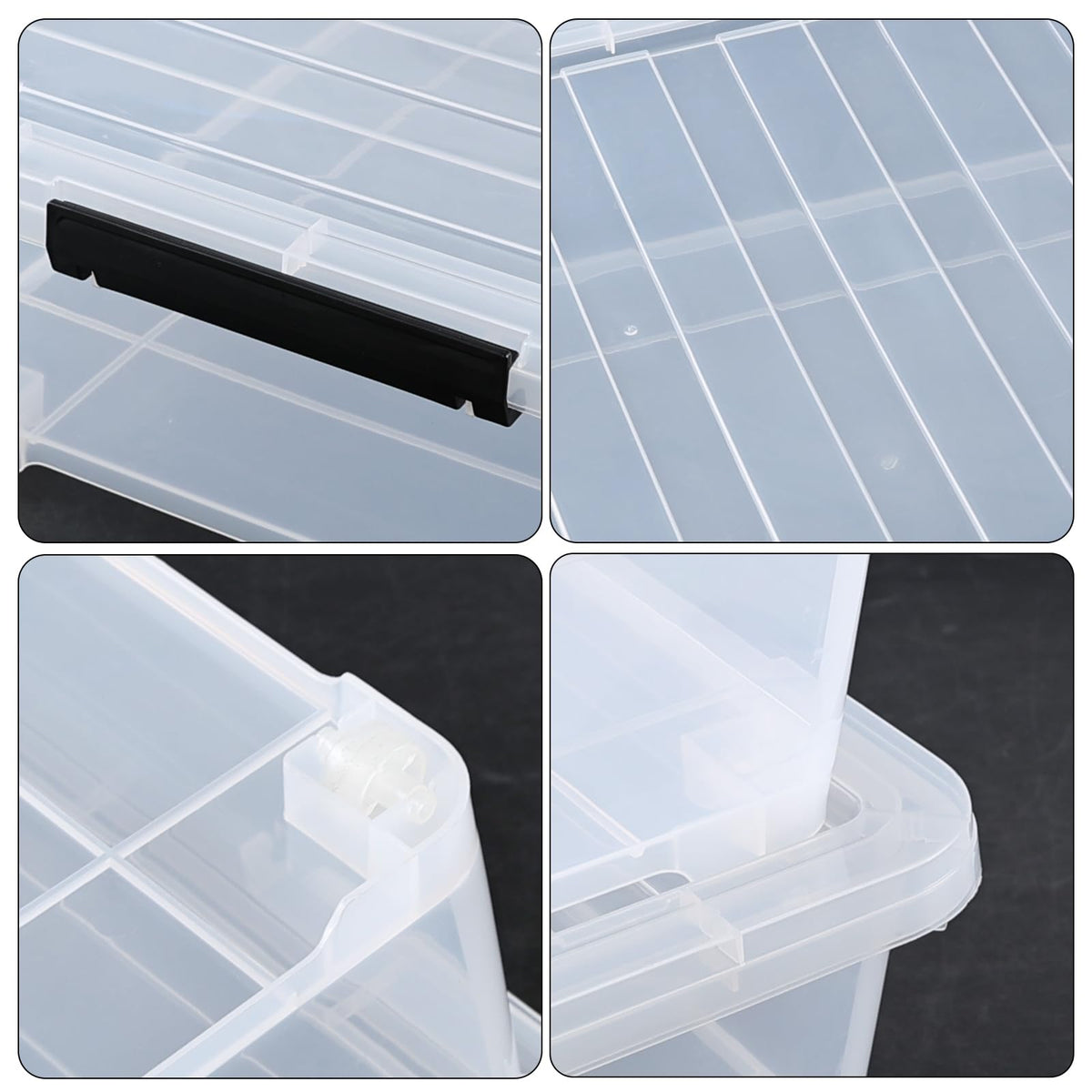 Under Bed Storage Bins With Wheels (3 Count)