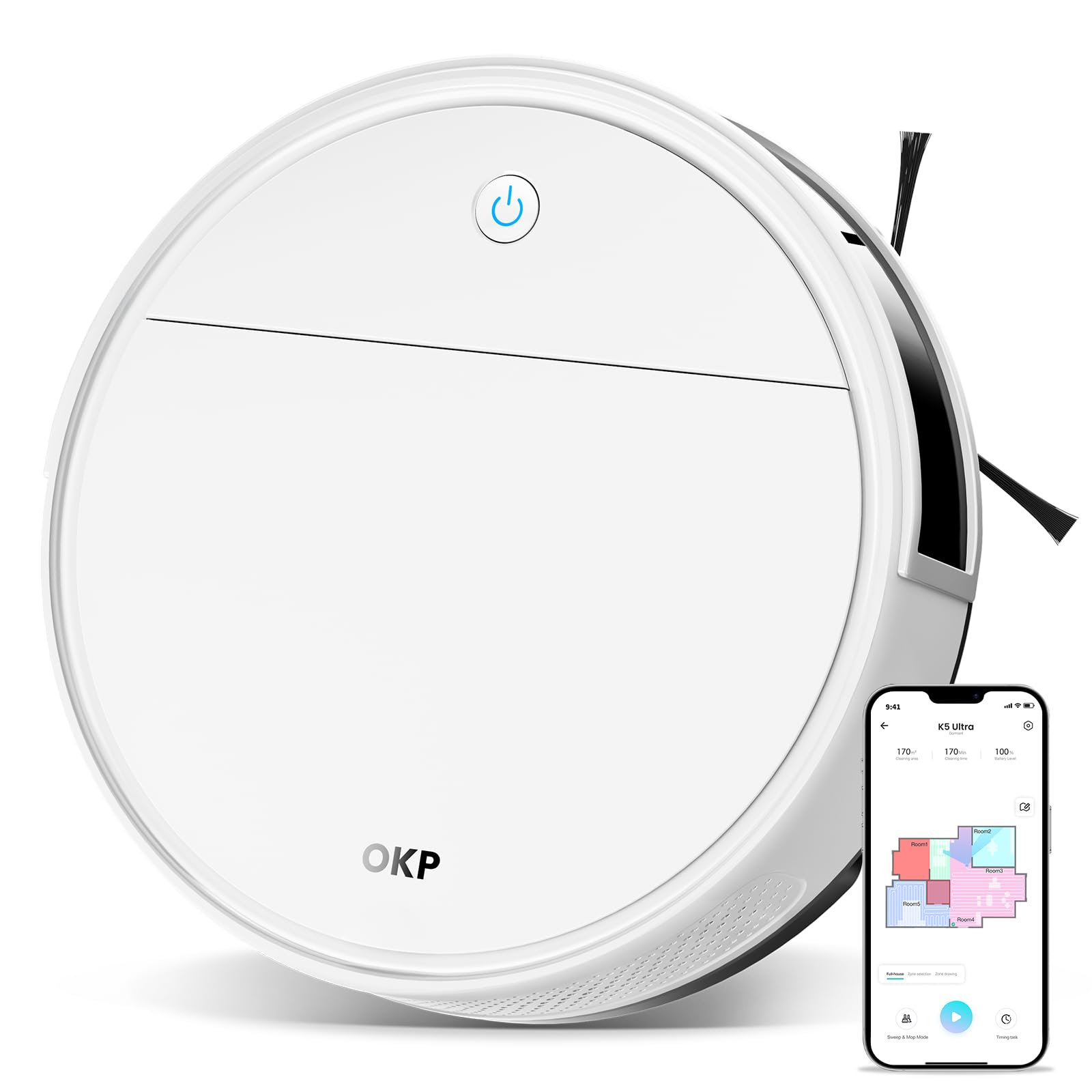 K5 Ultra Robot Vacuum and Mop Combo