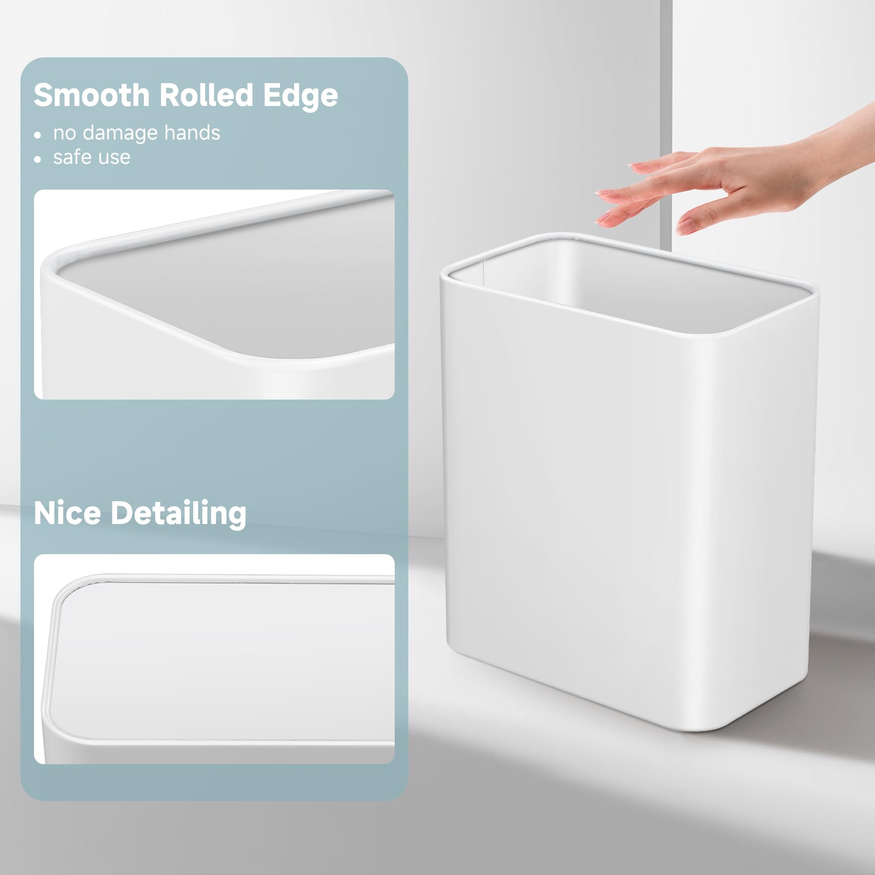 Small Bathroom Trash Can