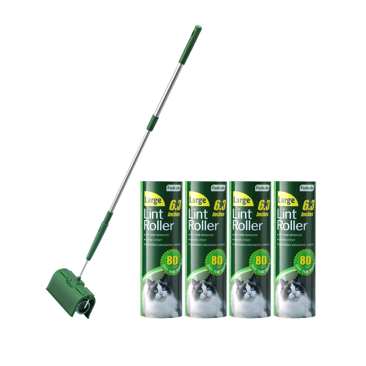 Large Lint Rollers Pet Hair Extra Sticky Furniture