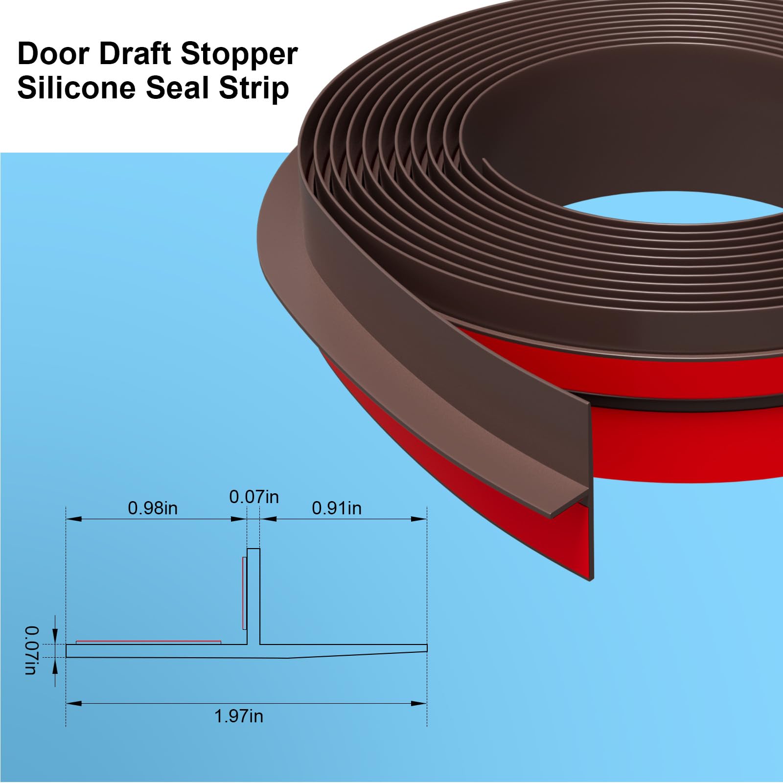 T Shaped Weather Stripping Seal