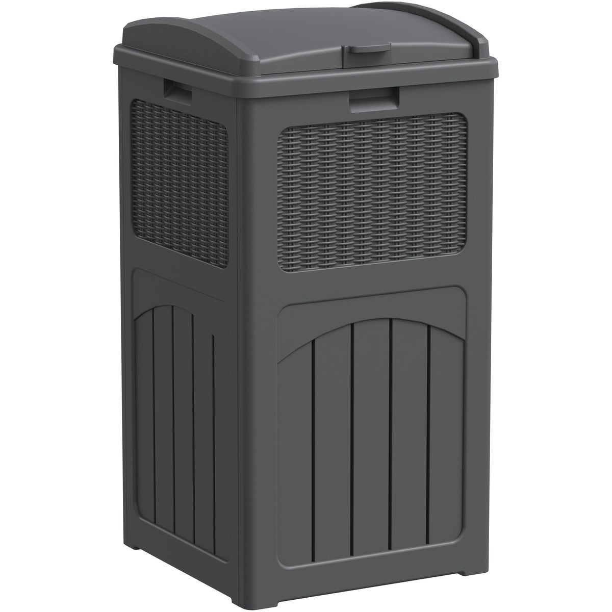 33 Gallon Outdoor Trash Can with Lid