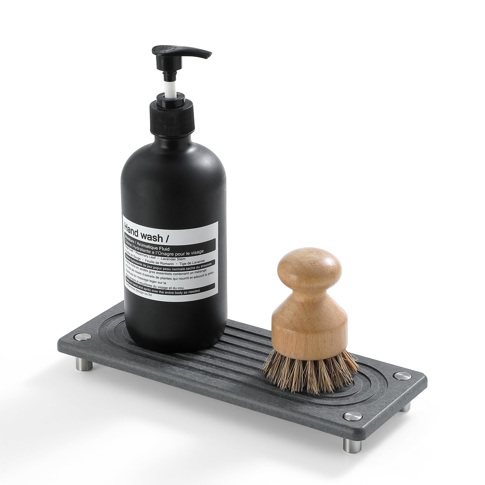 Water Absorbing Stone Sink Caddy Kitchen Sink Organizer Tray