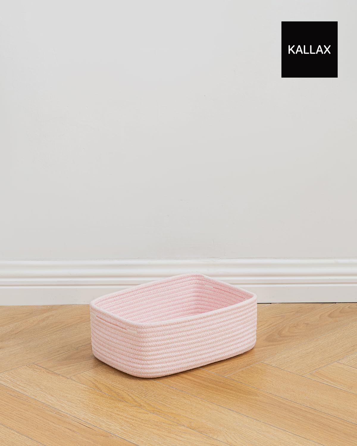 Small Woven Storage Basket for Organizing (3 Count)