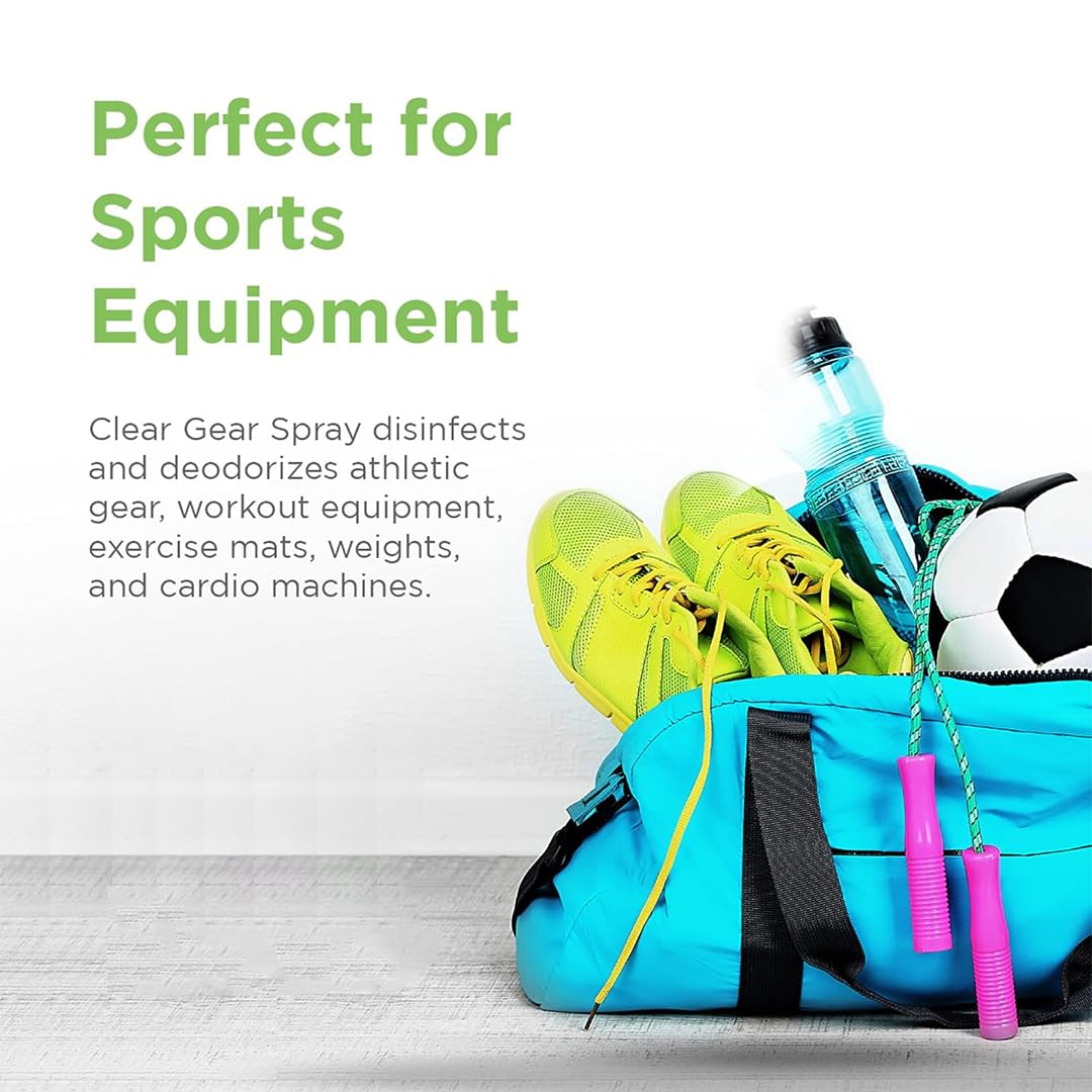 Disinfectant and Deodorizer for Sports Equipment 1 Gallon Bottle (128 Fl Oz)
