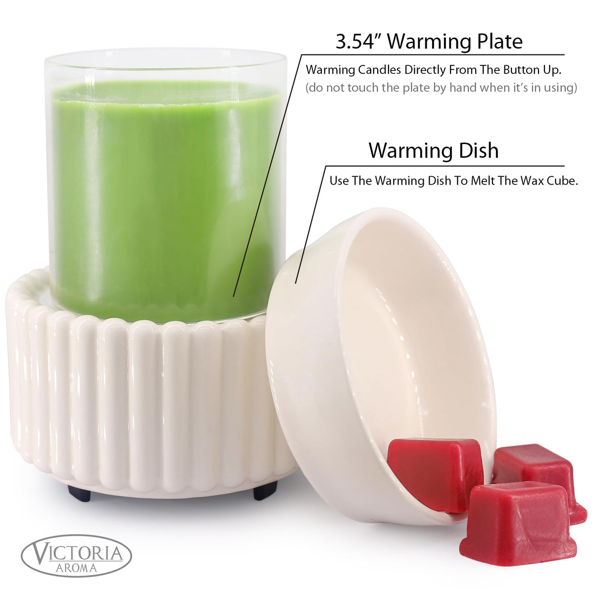 Ceramic Wax Melt Warmer 3