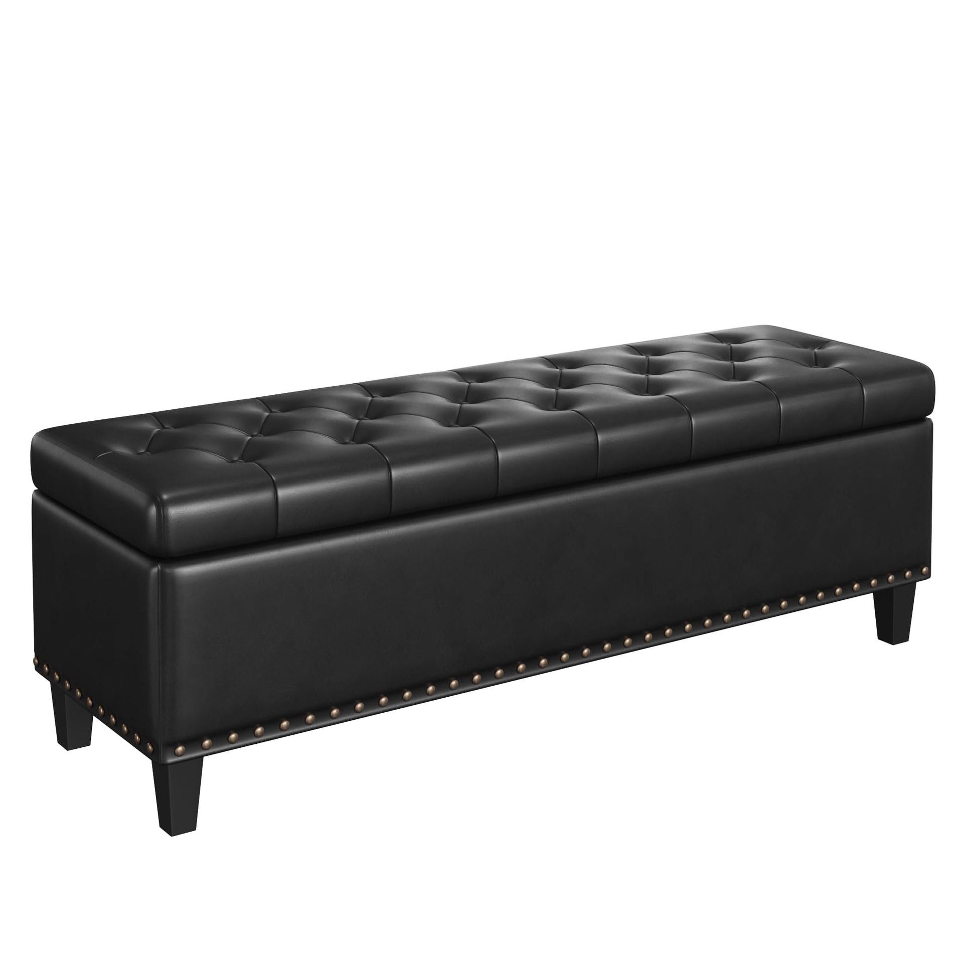 51 Inch Storage Ottoman Bench