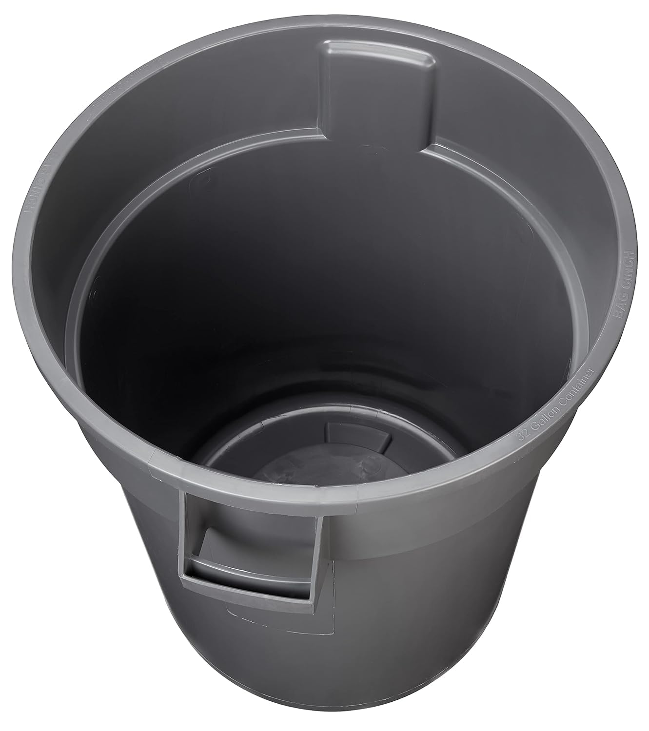 Heavy Duty Sturdy Round Trash Can (2 Count)