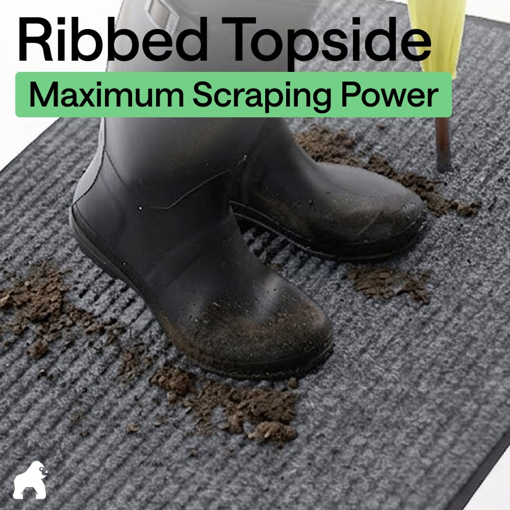Waterproof Traffic Guard Door Mat (2 Count)