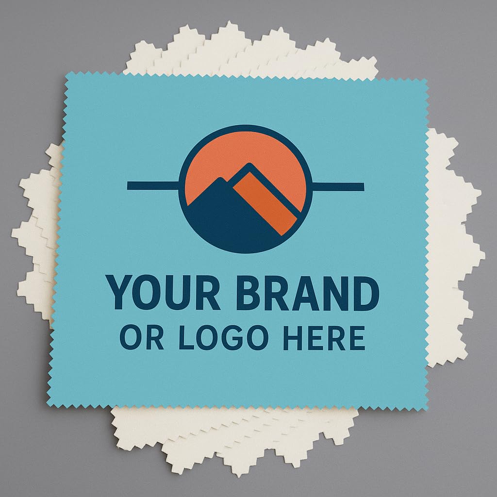 Custom Microfiber Cleaning Cloth (5 Count)