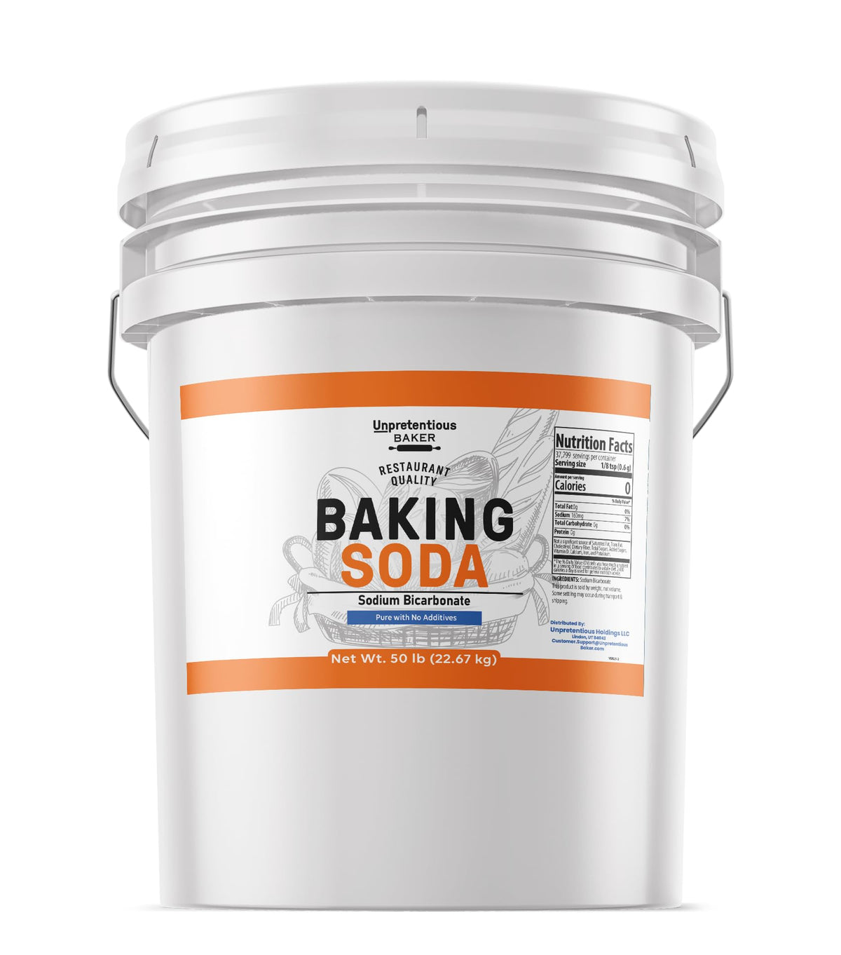 Baking Soda 50 Lb (800 Ounce)