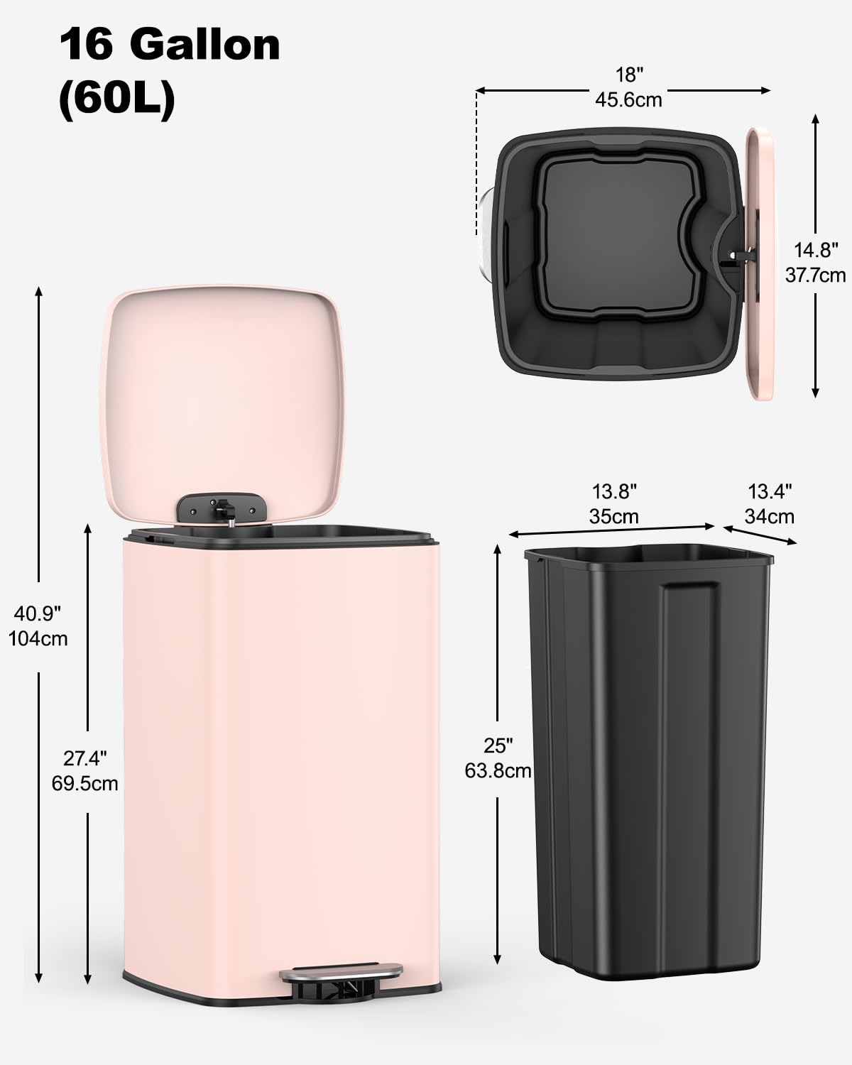 Kitchen Trash Can